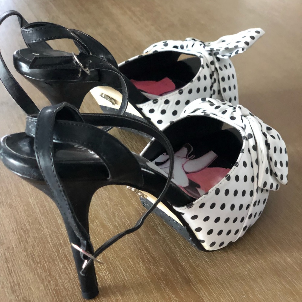 Dollhouse Polka Dot Heels